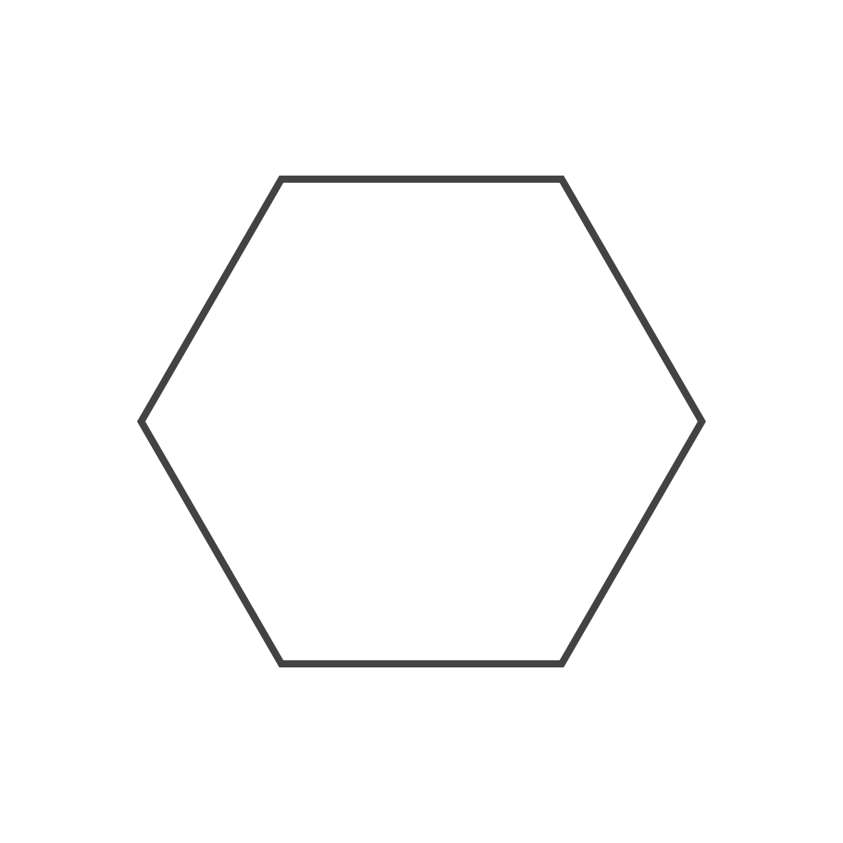 Hexagonal 20x23
